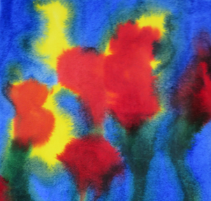 Bild Kindermalen Apr26 rechts: Schmetterling